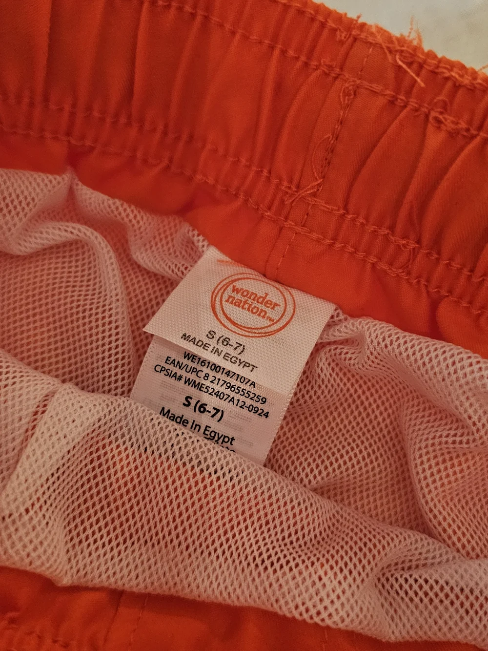 wonder nation solid orange